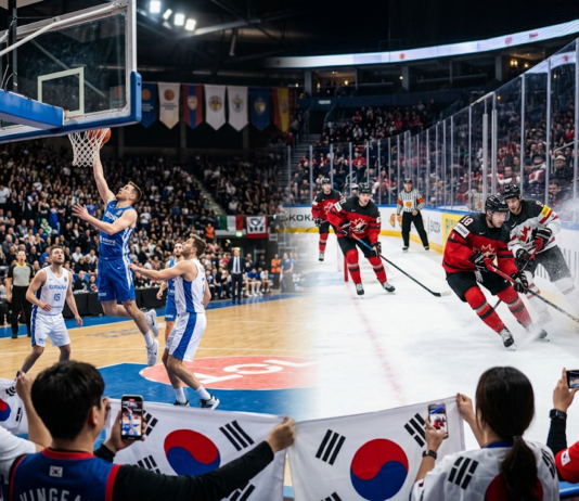 Basket europeo e hockey su ghiaccio: due mondi sportivi che attirano l’attenzione dei tifosi coreani