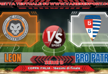 Leon – Pro Patria, la diretta