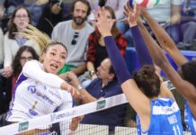 UYBA, a Milano vince la Numia Vero Volley: le farfalle cedono 3-0