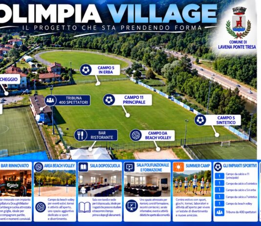 Olimpia Tresiana senza confini: prende forma l’Olimpia Village
