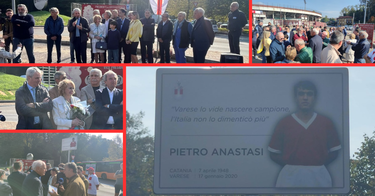 Piazza Pietro Anastasi inaugurazione