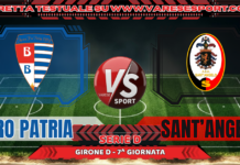 Pro Patria – Sant’Angelo, la diretta