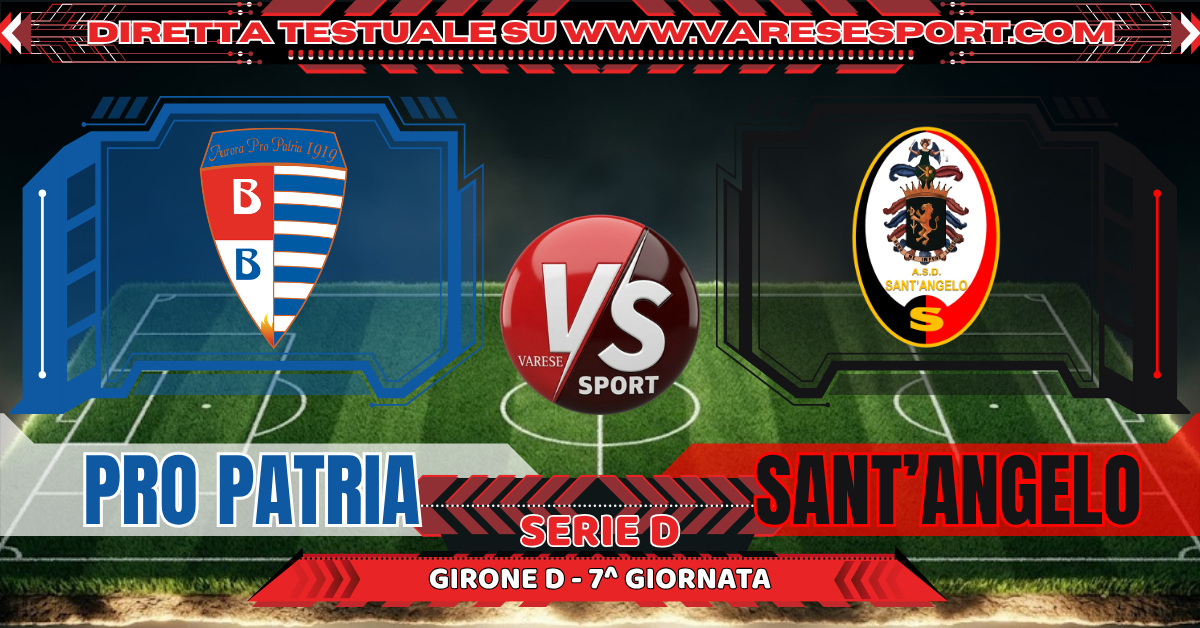 Pro Patria – Sant’Angelo diretta testuale