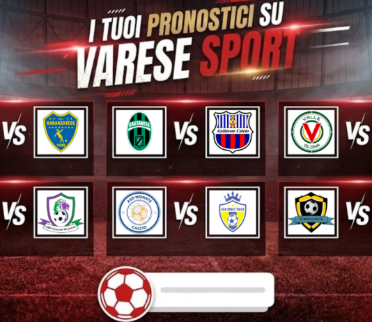 I tuoi pronostici – Gallarate e Ponte Tresa corsari, poker di vittorie casalinghe