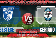 Sestese-Ceriano Laghetto, la diretta