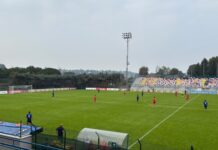 Solbiatese – Lentigione 0-1 al 20′: l’incornata di Battistello apre le danze