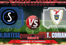 Solbiatese – Tropical Coriano in diretta