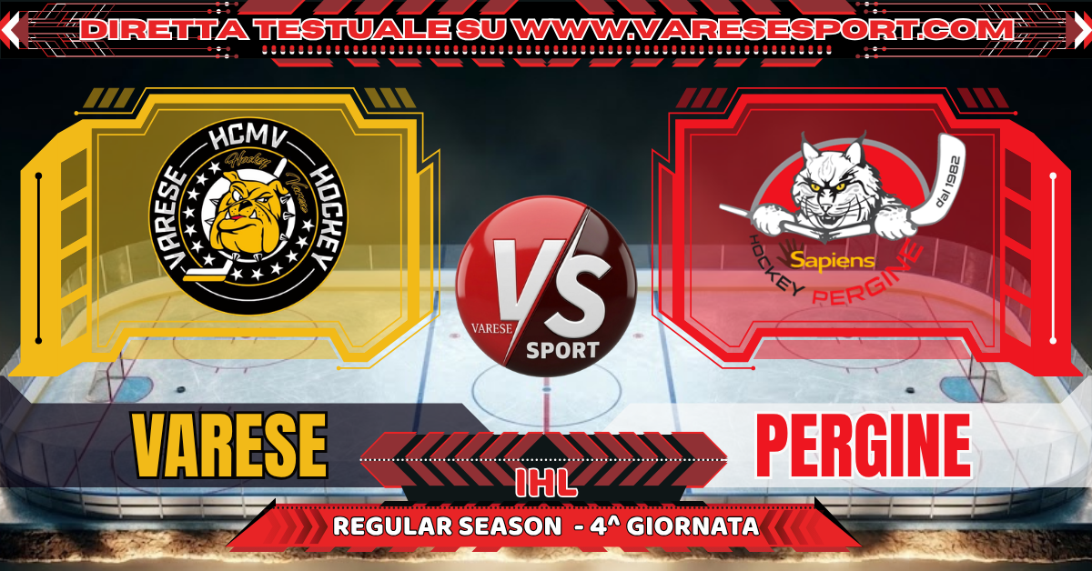 Varese-Pergine diretta testuale