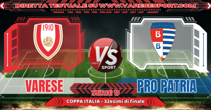 Varese-Pro Patria diretta testuale