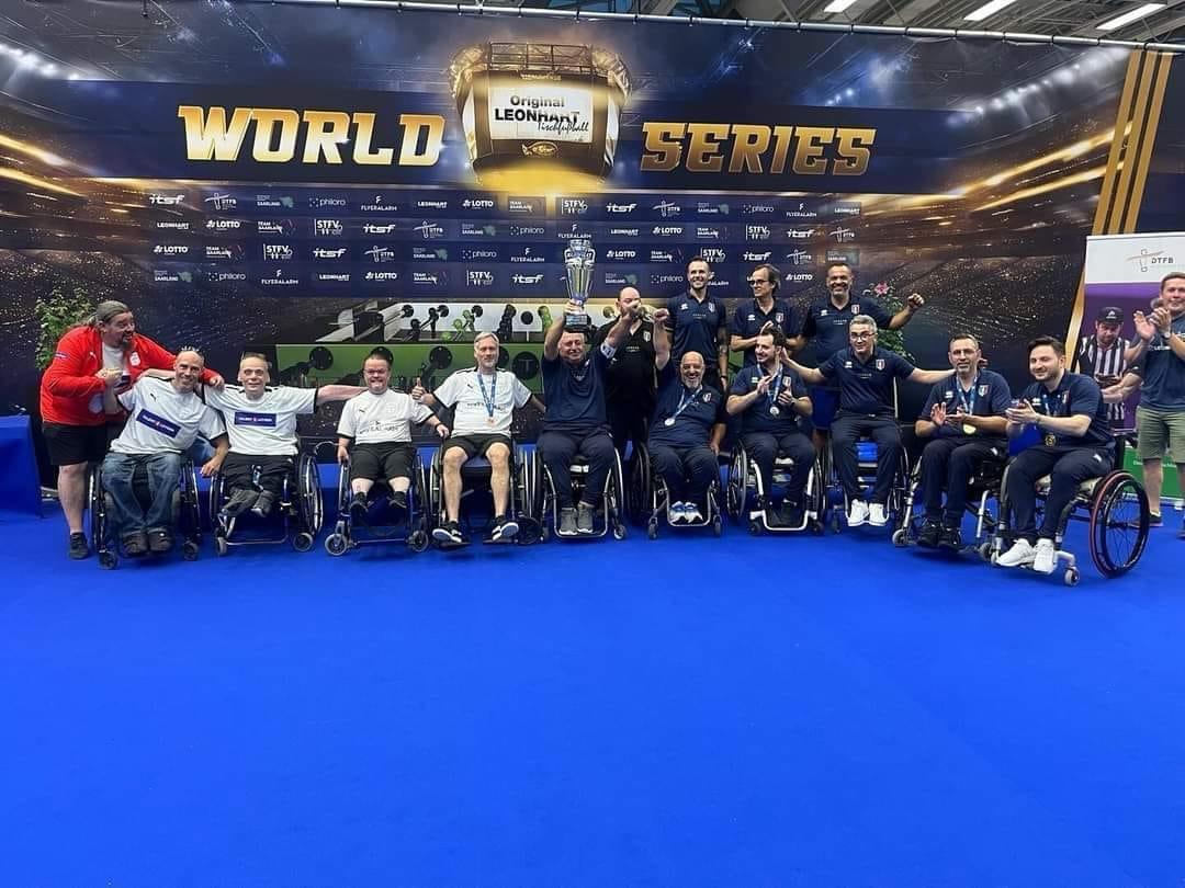 Calcio balilla paralimpico: l’Italia vola alle World Series, il varesino Bonanno suona la carica per il bis d’oro