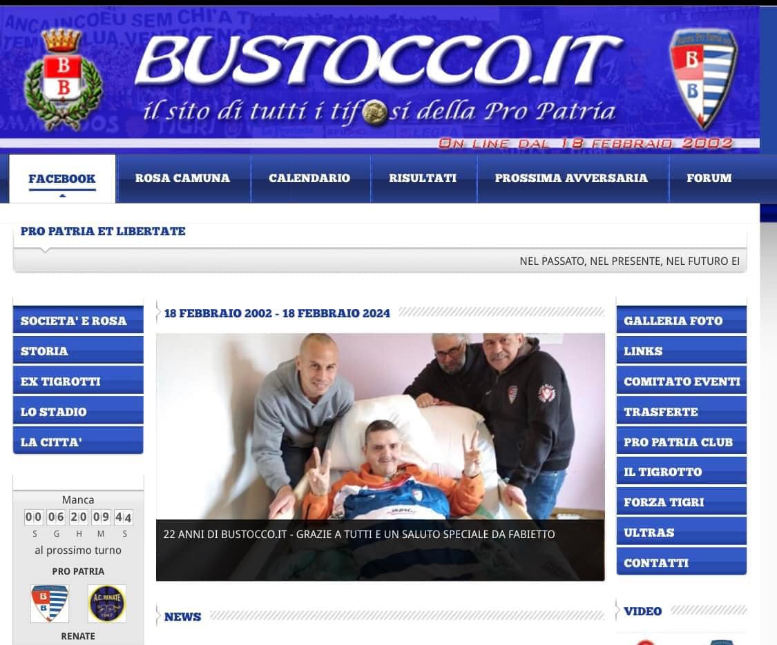 Addio a Fabietto: si è spento l’ideatore di Bustocco.it. Sabato i funerali